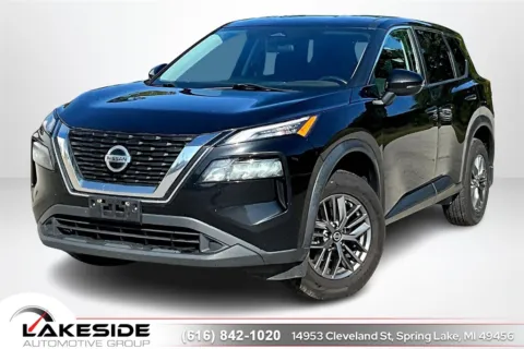 White 2021 Nissan Rogue S for sale in Spring Lake, MI