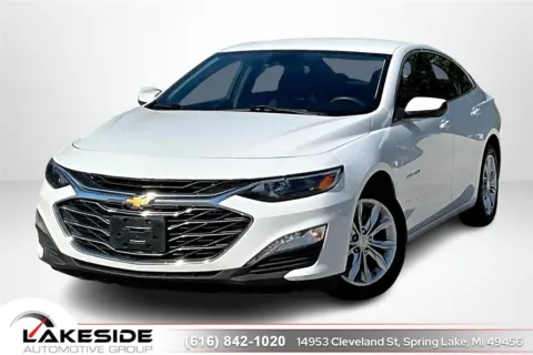 White 2023 Chevrolet Malibu LT for sale in Spring Lake, MI