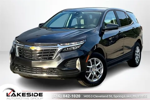 Gray 2022 Chevrolet Equinox LT for sale in Spring Lake, MI