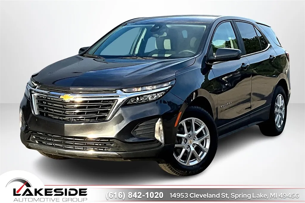 Gray 2022 Chevrolet Equinox LT for sale in Spring Lake, MI