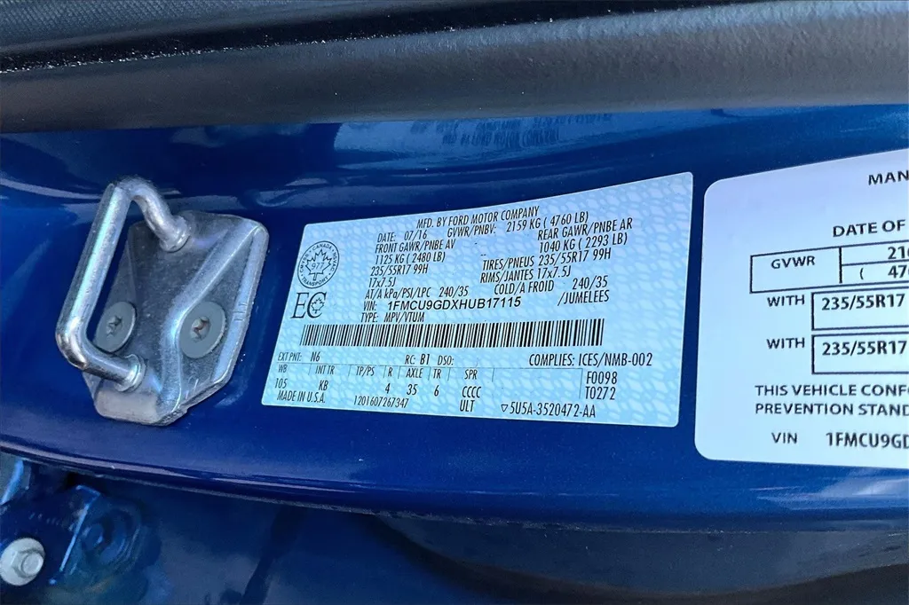 2017 Ford Escape SE photo 6