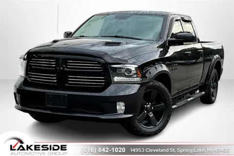 Black 2016 Ram 1500 Sport for sale in Spring Lake, MI
