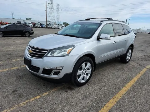 Silver 2017 Chevrolet Traverse LT for sale in Spring Lake, MI