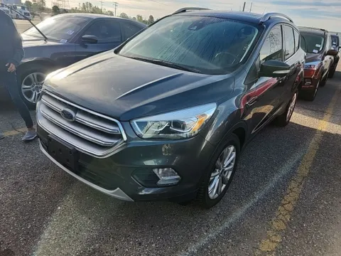 Gray 2017 Ford Escape Titanium for sale in Spring Lake, MI