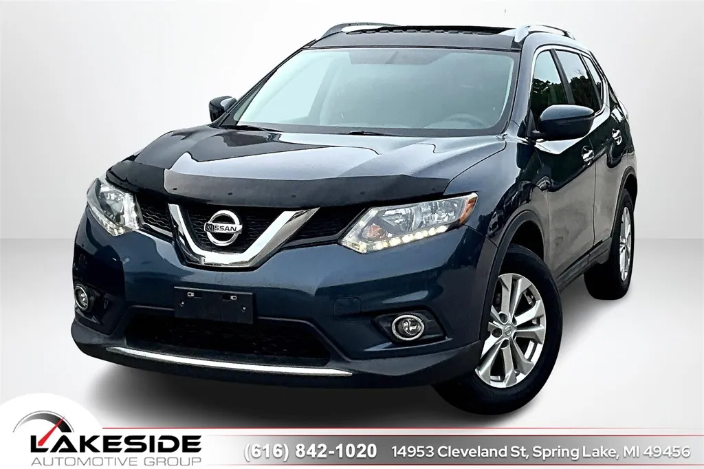 Blue 2016 Nissan Rogue SV for sale in Spring Lake, MI