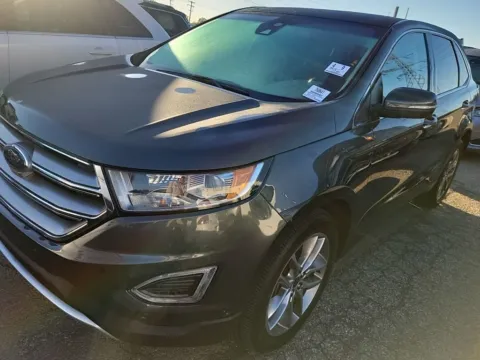 Green 2015 Ford Edge Titanium for sale in Spring Lake, MI