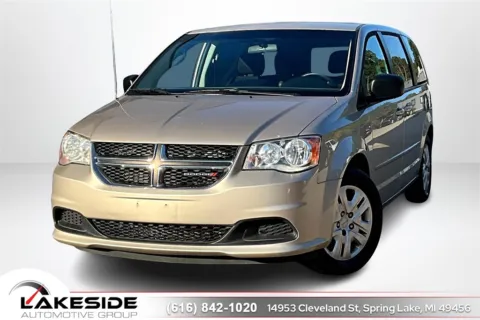Beige 2016 Dodge Grand Caravan SE for sale in Spring Lake, MI