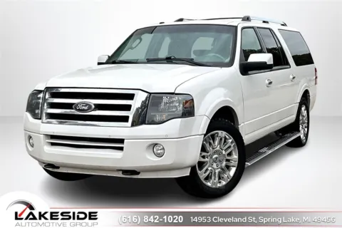 White 2014 Ford Expedition EL Limited for sale in Spring Lake, MI