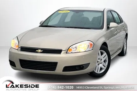 Gold 2010 Chevrolet Impala LT for sale in Spring Lake, MI