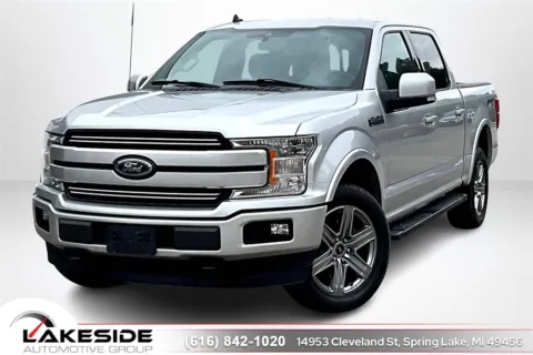 Silver 2019 Ford F-150 Lariat for sale in Spring Lake, MI