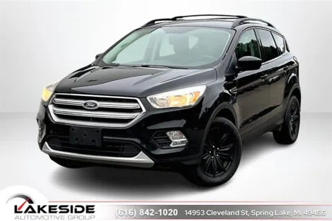 Black 2018 Ford Escape SE for sale in Spring Lake, MI