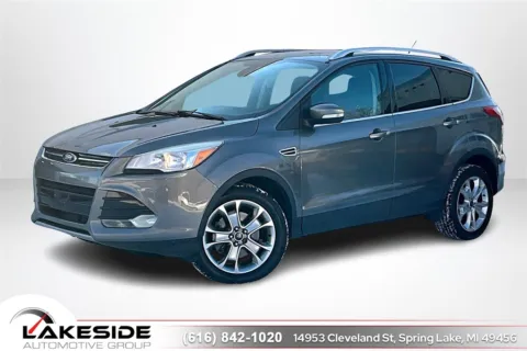 Gray 2014 Ford Escape Titanium for sale in Spring Lake, MI