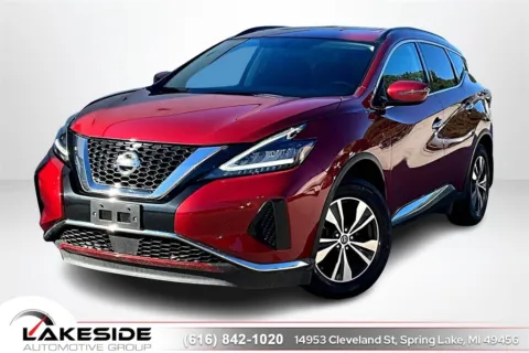 Red 2019 Nissan Murano SV for sale in Spring Lake, MI