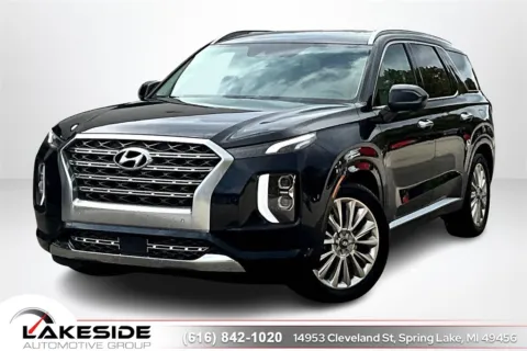 Blue 2020 Hyundai Palisade Limited for sale in Spring Lake, MI
