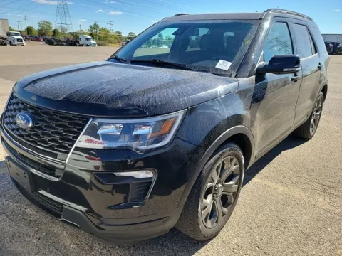 Black 2018 Ford Explorer Sport for sale in Spring Lake, MI