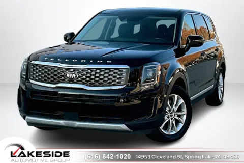 Black 2021 Kia Telluride LX for sale in Spring Lake, MI
