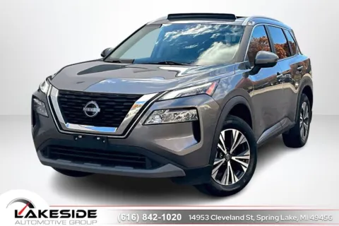 Silver 2023 Nissan Rogue SV for sale in Spring Lake, MI