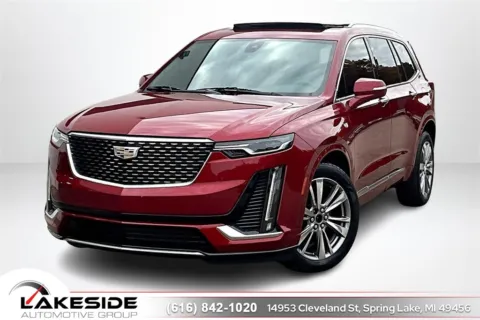 Red 2020 Cadillac XT6 Premium Luxury for sale in Spring Lake, MI