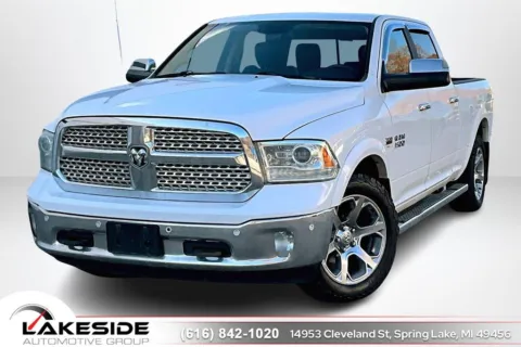 White 2017 Ram 1500 Laramie for sale in Spring Lake, MI