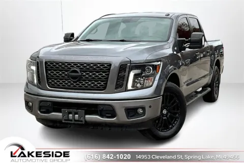 Gray 2018 Nissan Titan PRO-4X for sale in Spring Lake, MI