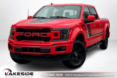 Red 2018 Ford F-150 for sale in Spring Lake, MI