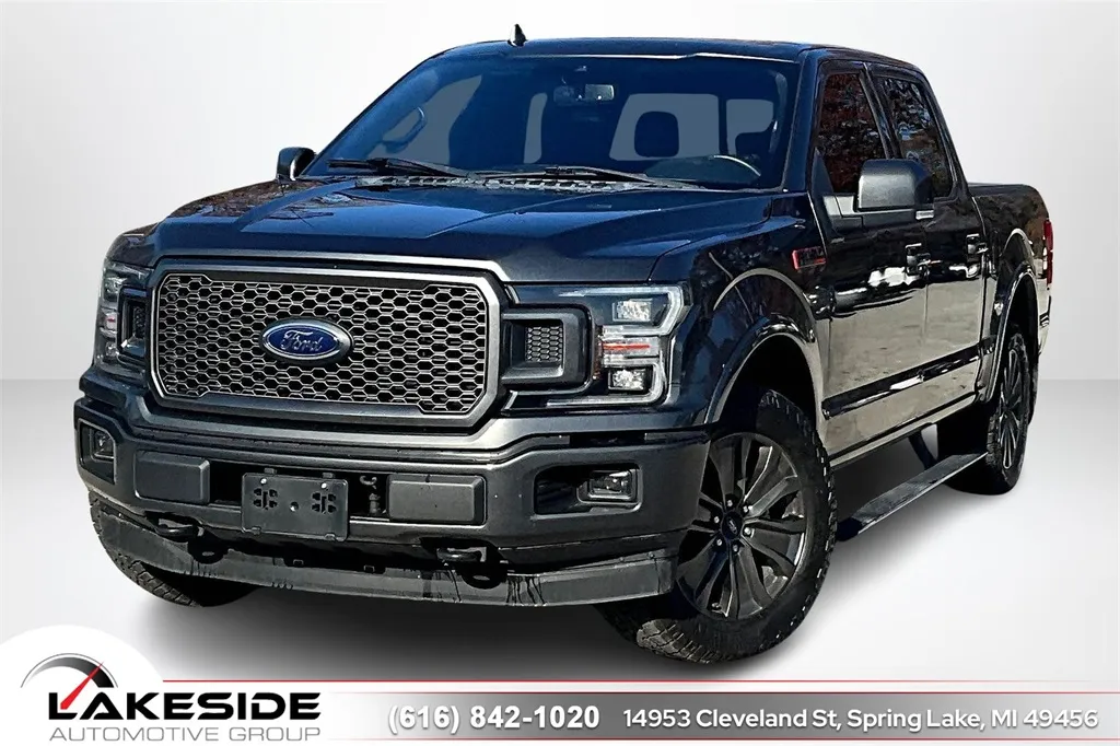 Gray 2018 Ford F-150 Lariat for sale in Spring Lake, MI