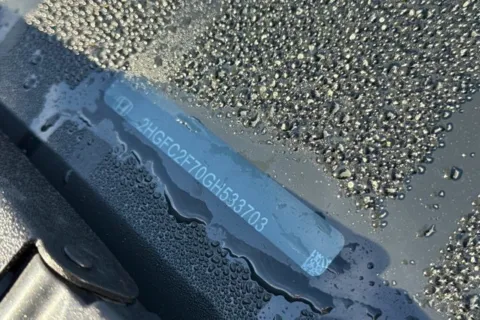 Another view of 2016 Honda Civic EX for sale in San Diego, CA at Mossy Ford