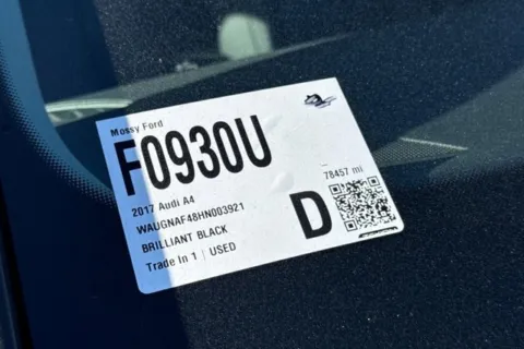 Another view of 2017 Audi A4 2.0T Premium for sale in San Diego, CA at Mossy Ford