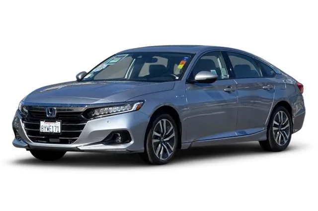 Silver 2021 Honda Accord Hybrid EX-L for sale in San Diego, CA