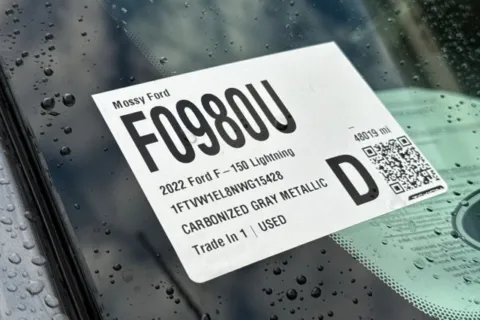 Another view of 2022 Ford F-150 Lightning Lariat for sale in San Diego, CA at Mossy Ford