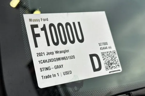 Another view of 2021 Jeep Wrangler Unlimited Willys for sale in San Diego, CA at Mossy Ford