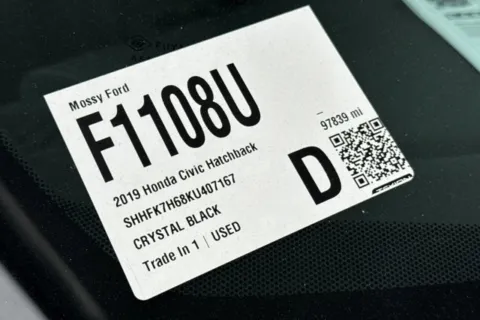 Another view of 2019 Honda Civic EX for sale in San Diego, CA at Mossy Ford