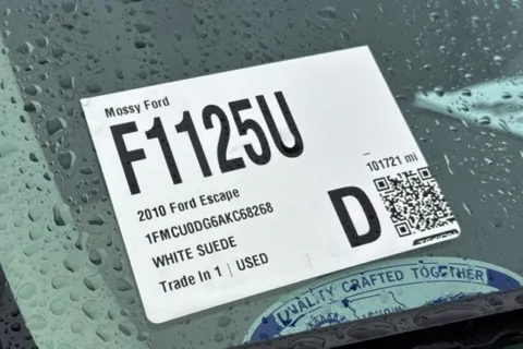 Another view of 2010 Ford Escape XLT for sale in San Diego, CA at Mossy Ford