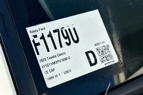 Another view of 2023 Toyota Camry SE Nightshade for sale in San Diego, CA at Mossy Ford