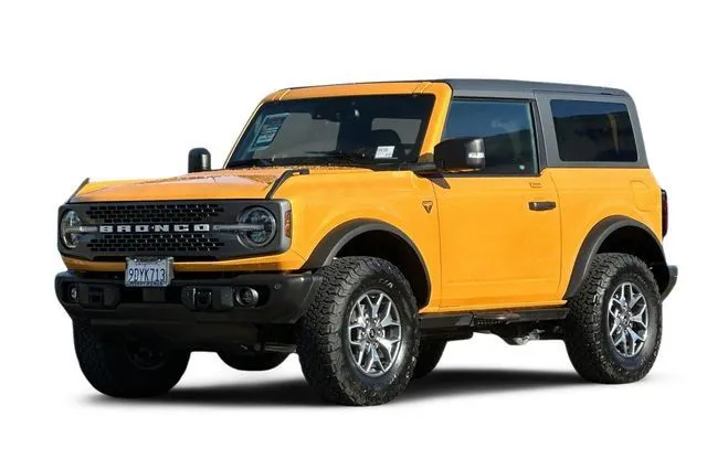 Orange 2022 Ford Bronco Badlands for sale in San Diego, CA