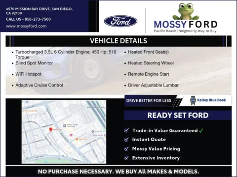 Another view of 2023 Ford F-150 Raptor for sale in San Diego, CA at Mossy Ford