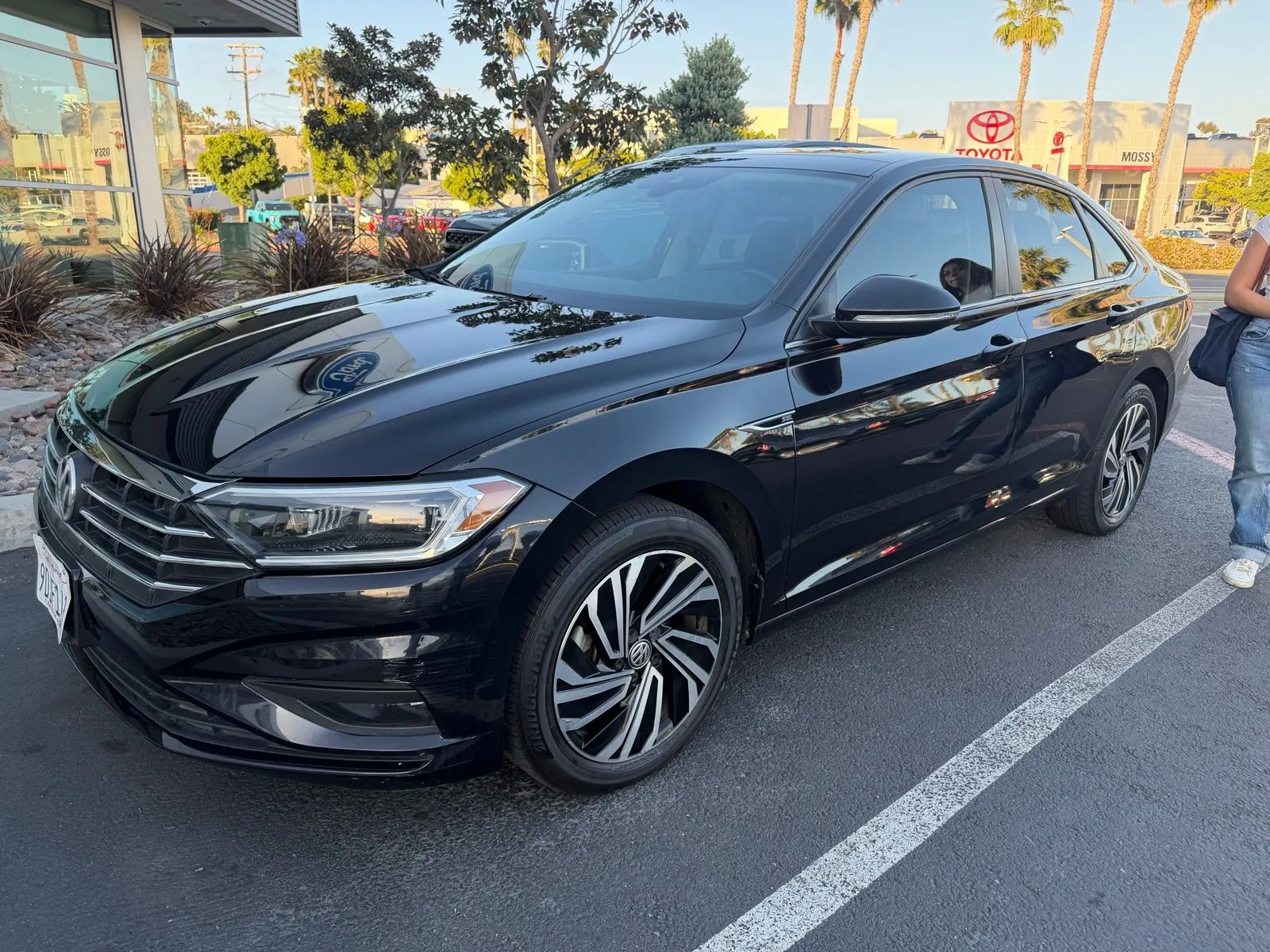 Black 2021 Volkswagen Jetta SEL Premium for sale in San Diego, CA