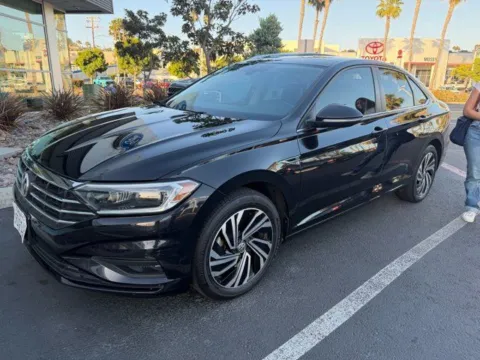 Black 2021 Volkswagen Jetta SEL Premium for sale in San Diego, CA