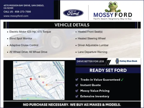 Another view of 2024 Tesla Model Y Long Range for sale in San Diego, CA at Mossy Ford