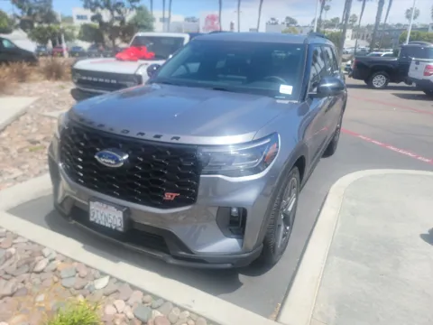 Gray 2025 Ford Explorer ST for sale in San Diego, CA