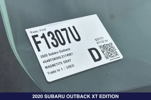 More photos of 2020 Subaru Outback Onyx Edition XT at Mossy Ford, CA