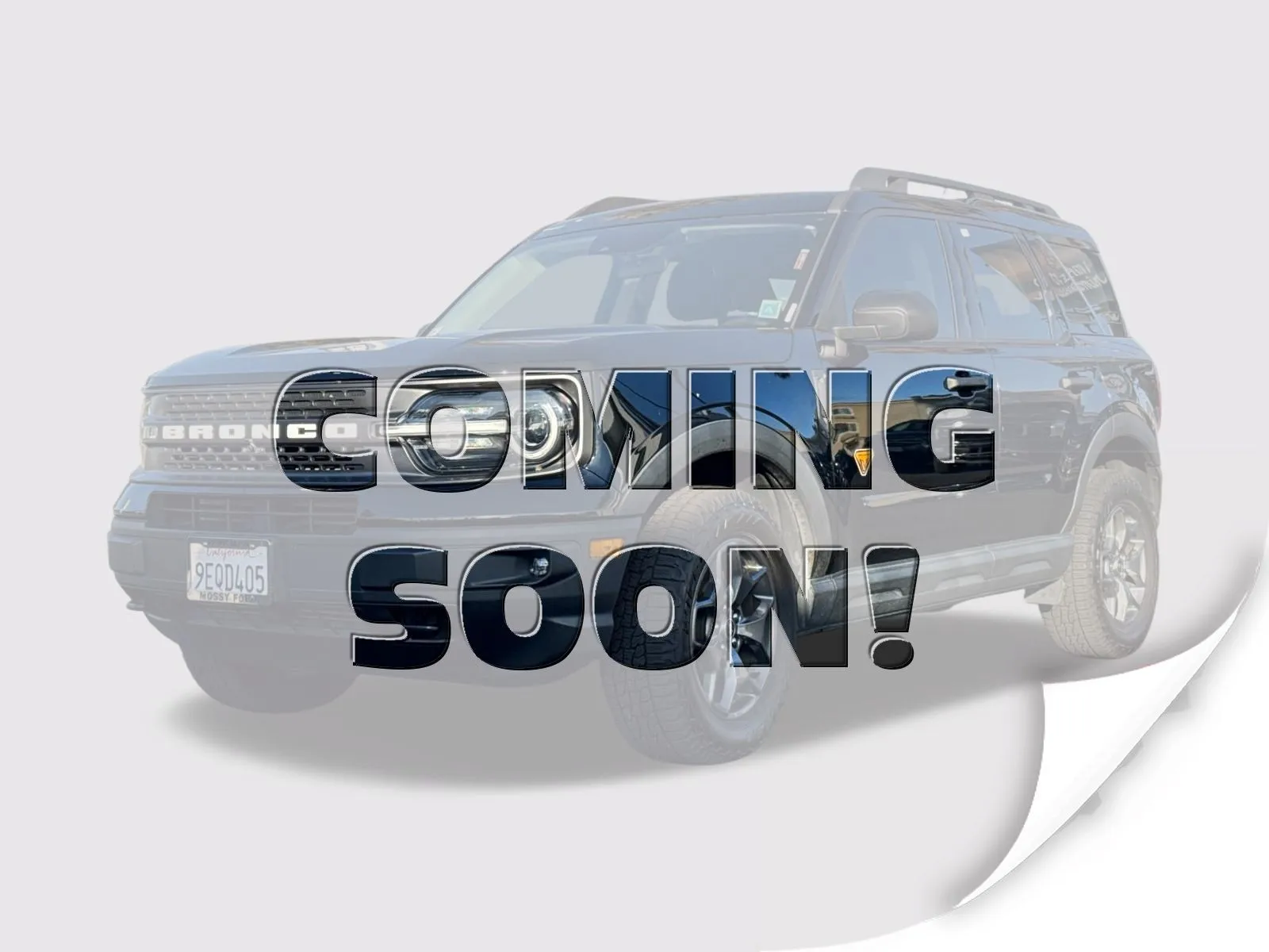 Black 2023 Ford Bronco Sport Badlands for sale in San Diego, CA