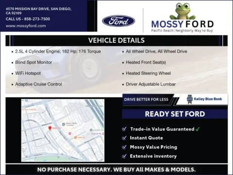 Another view of 2023 Subaru Forester Limited for sale in San Diego, CA at Mossy Ford