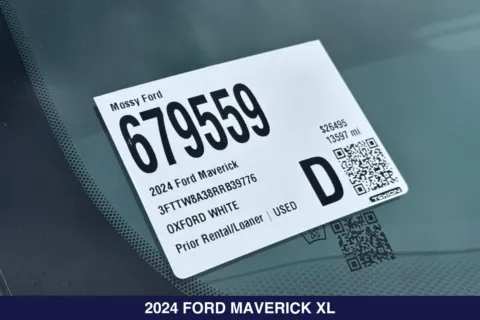 More photos of 2024 Ford Maverick XL at Mossy Ford, CA