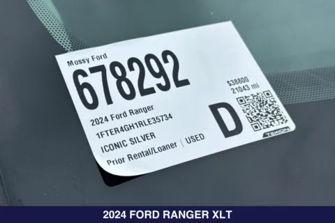 More photos of 2024 Ford Ranger XLT at Mossy Ford, CA