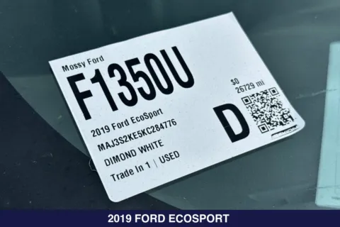 Photos of 2019 Ford EcoSport Titanium for sale in San Diego, CA at Mossy Ford