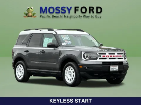 Photos of 2024 Ford Bronco Sport Heritage for sale in San Diego, CA at Mossy Ford