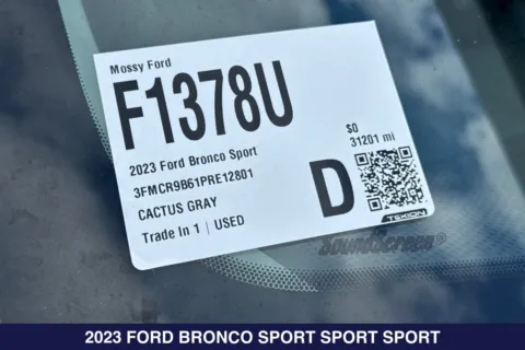 Photos of 2023 Ford Bronco Sport Big Bend for sale in San Diego, CA at Mossy Ford