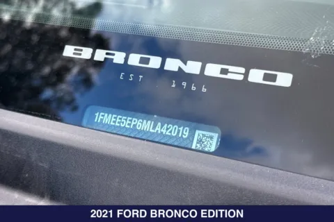 Photos of 2021 Ford Bronco First Edition for sale in San Diego, CA at Mossy Ford