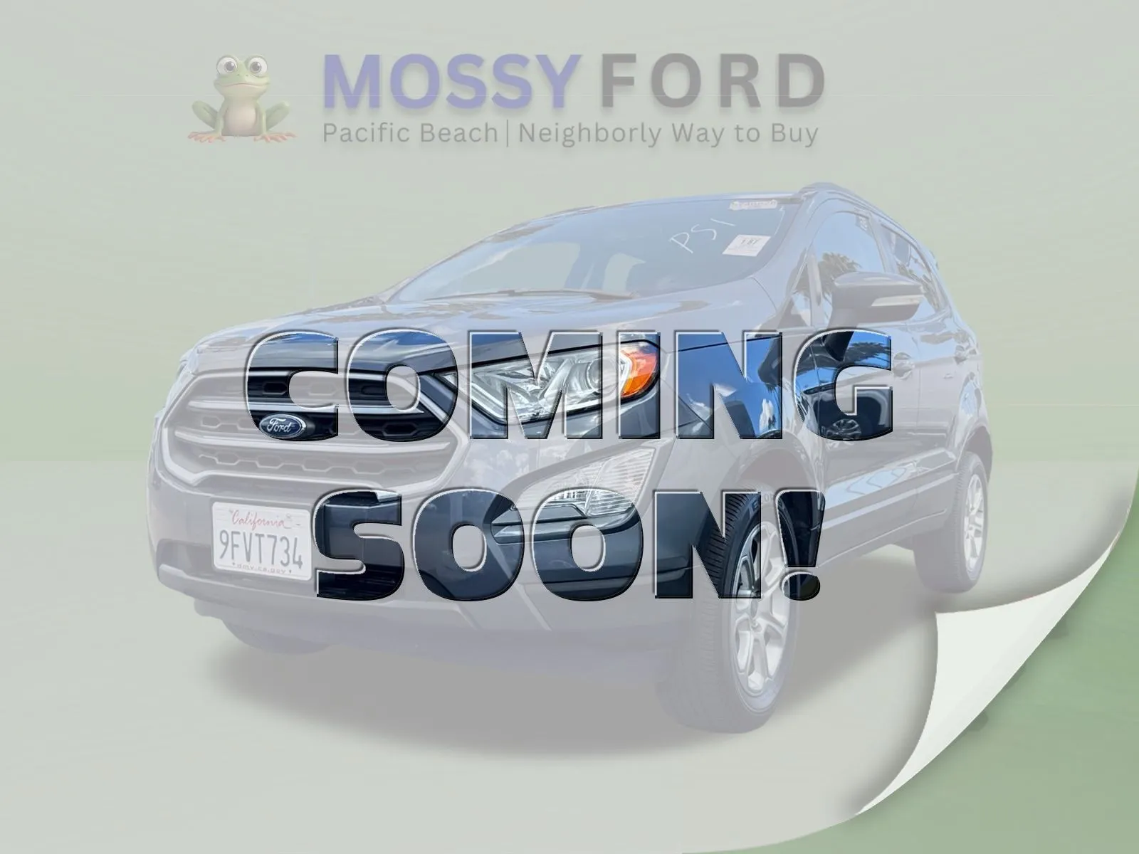 Gray 2022 Ford EcoSport SE for sale in San Diego, CA